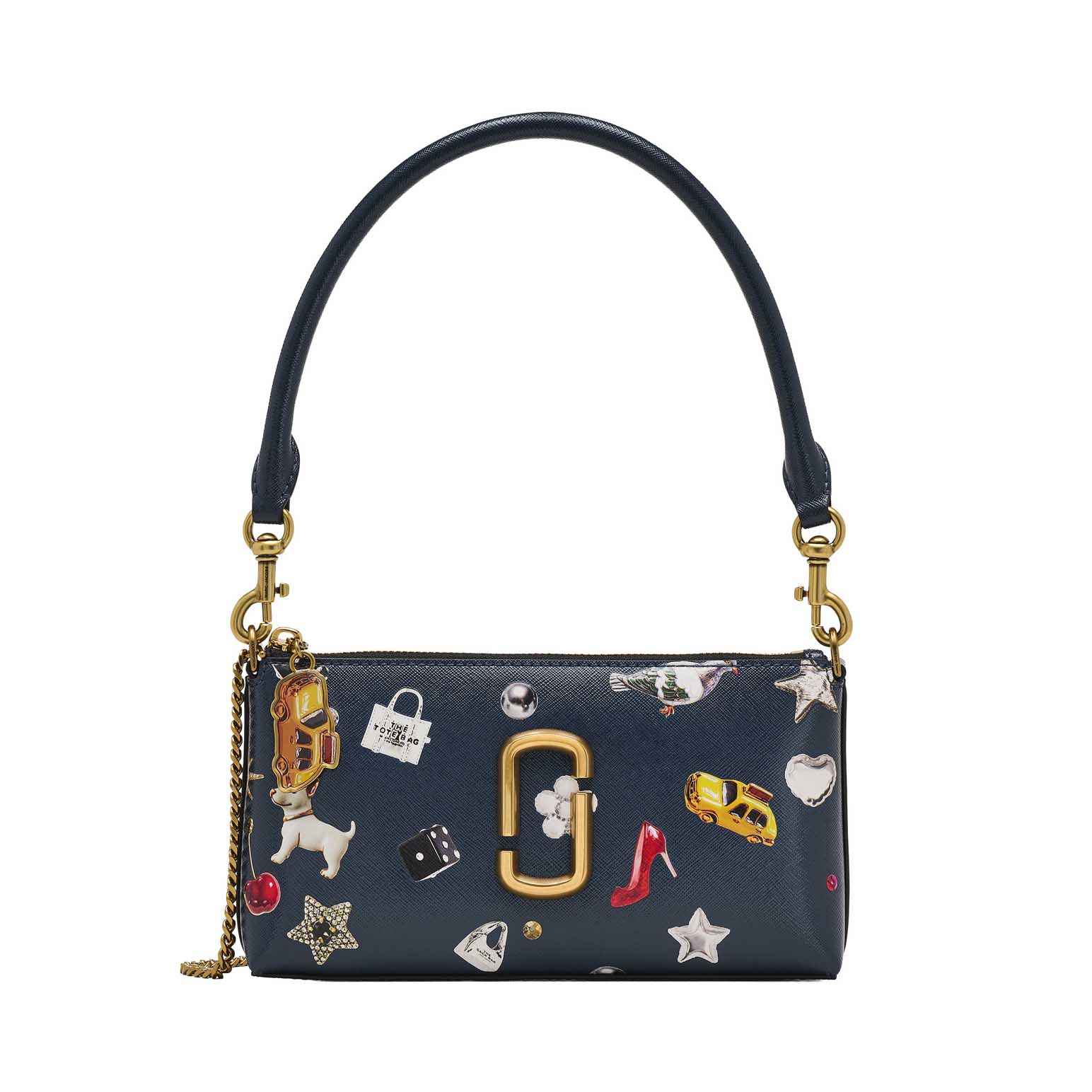 MARC JACOBS The Trinket Printed Snapshot Slg Pochette